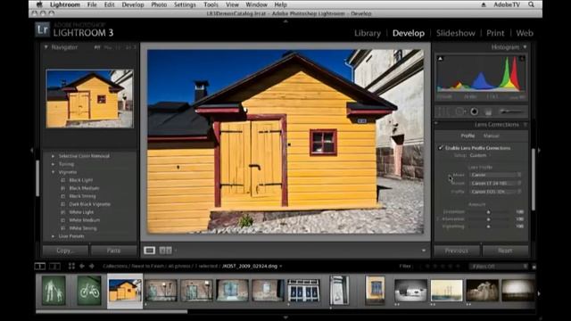 Lens Correction and Perspective Correction in Lightroom 3 смотреть онлайн