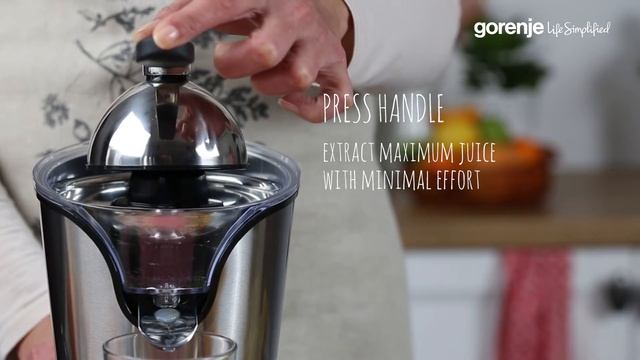 Gorenje citrus squeezer CJ100HE смотреть онлайн