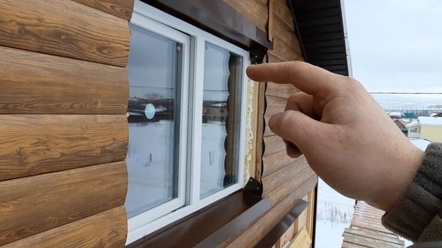 ОТКОСЫ И ОТЛИВЫ ИЗ МЕТАЛЛА. ОБЛИЦОВКА ОКОН. КАРКАСНЫЙ ДОМ. СТРОЮ ОДИН. #31 смотреть онлайн