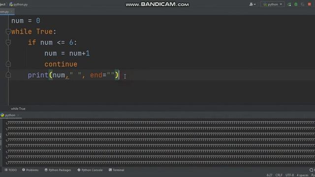 Python #12 Break and Continue Statement смотреть онлайн