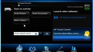 Как запустить программу очистки картриджей — многофункциональный принтер HP Deskjet F4180