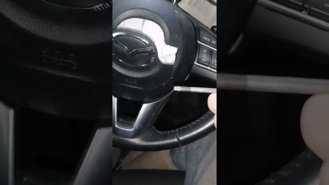 Замена airbag руля на mazda6 gj 2017г. #взаимнаяподписка