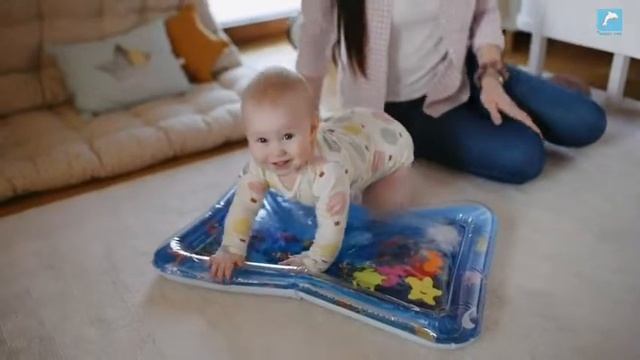 Развивающий водный коврик-аквариум смотреть онлайн