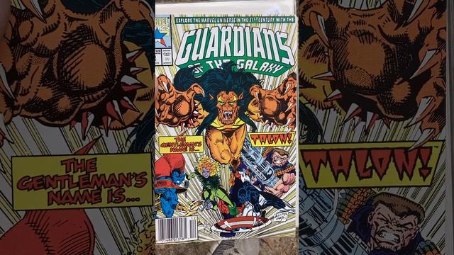 Comic Book Quicky; Guardians of the Galaxy [1991] #19 "Talon"