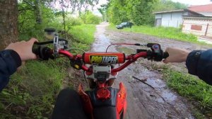 Обычный день школьника!!! Покатушка на kayo krz 140