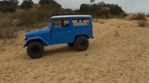 FMS Toyota FJ40 first run and upgrade