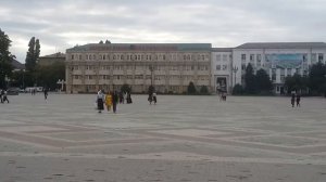 Центральная площадь Махачкалы - столицы Дагестана (Dagestan, Makhachkala, central square)