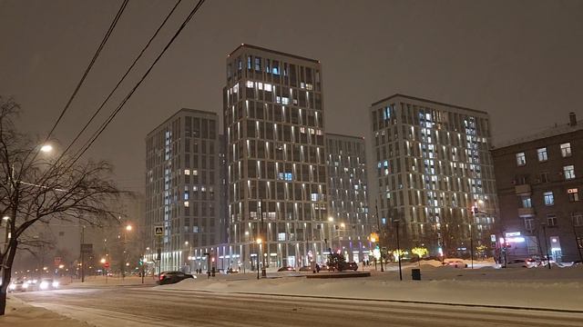 Москва. Типичный мартовский вечер в Москве)). Март 2023 года. смотреть онлайн