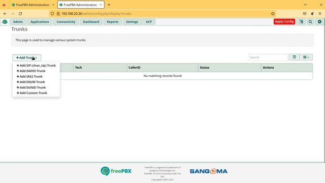 Configuración de una troncal SIP entre dos FREEPBX смотреть онлайн