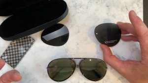 HOW TO CHANGE LENSES - PORSCHE DESIGN P'8478' - 50Y Limited Edition.