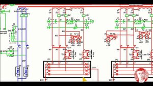 Силовые цепи ТЭД тягового режима электровоза ВЛ85