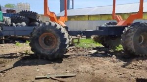 Лесовоз Форвардер Трактор Т-150К экспресс-обзор от Алексея Смирнова