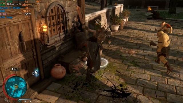 GTX 1650 + Ryzen 5 3550H | Acer Nitro 5 | Middle-earth: Shadow of Mordor | Benchmark Gameplay смотреть онлайн