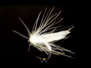 White Angel Fly. Dry fly. (Сухая мушка)