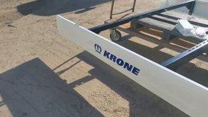 Комплект боковых велоотбойников для полуприцепа Кроне длиной 2500 мм.