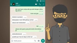 JANGAN NONTON LAGU VIRAL ROBLOX AKU SAYANG TENG TENG | Chat History Seram