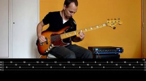 Metallica - My friend of misery [bass cover + tab]