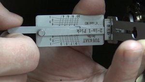 (467) Toy43AT Lishi Pick & Decoding Toyota Door Lock