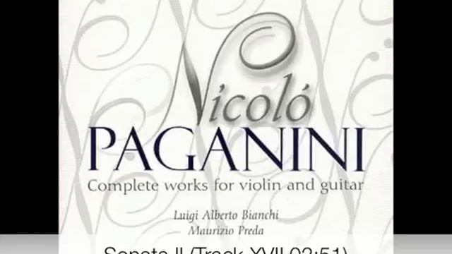Paganini - Complete works for violin and guitar CD 6-9 (Centone di sonate-6)