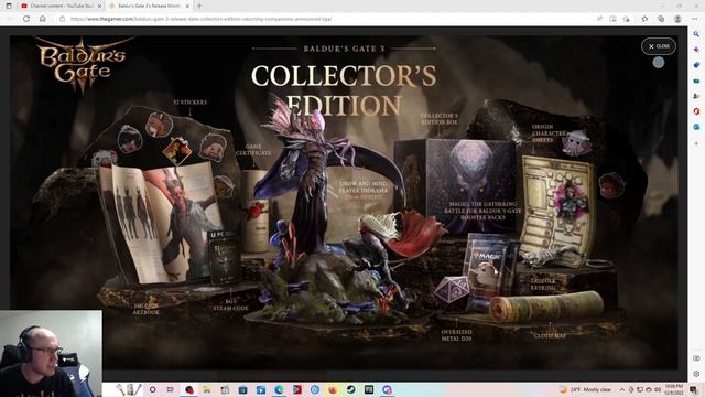 DO NOT BUY! Baldur's Gate 3 Collector's Edition Breakdown and Review! смотреть онлайн