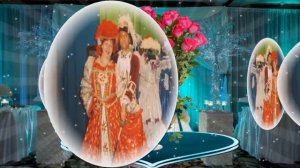 50  СВАДЬБА БИРЮЗОВАЯ, слова, музыка, исполнение Николай Ильин. Автор ролика О. Дроздовская