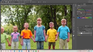 Перекрашиваем одежду в фотошопе