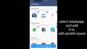 How to install 2 WhatsApp in 1 phone | Parallel Space - Multi Accouts ( no root) |