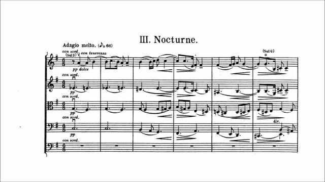 Frank Bridge - Suite for String Orchestra With score