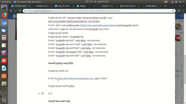 How to install MEAN Stack on Ubuntu смотреть онлайн