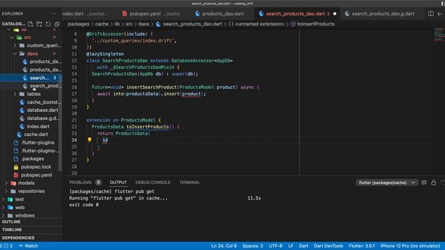 Flutter уроки - Flutter + Drift. Search SQL.