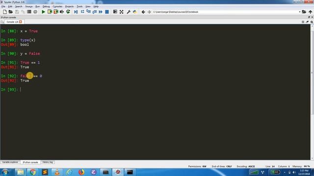 Tamil - Python Boolean Literals