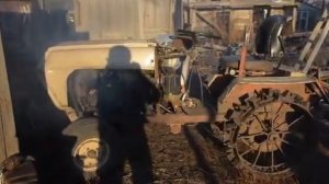 Фермер из села Троицкий Росляй собрал трактор из подручных материалов