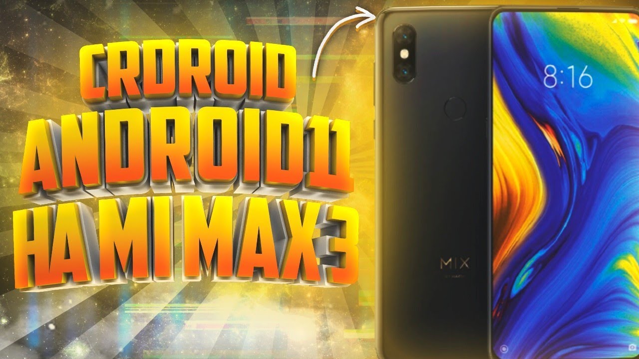 crDroid ANDROID 11 XIAOMI MI MAX 3 УСТАНОВКА TWRP