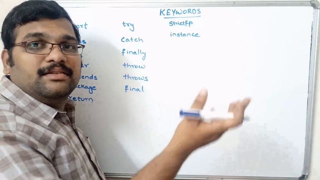 KEYWORDS - JAVA PROGRAMMING