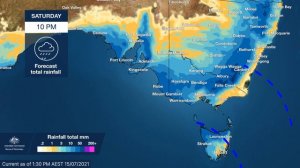 Severe Weather Video Update: Damaging winds and surf to impact southeastern Australia – 15 July 202