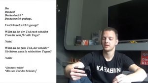Немецкий с Rammstein. Du hast. Перевод.
