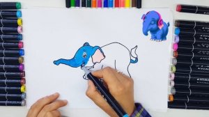 How to draw an elephant \ Как нарисовать слона