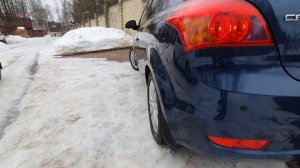 обзор киа сид купэ 2008 год.