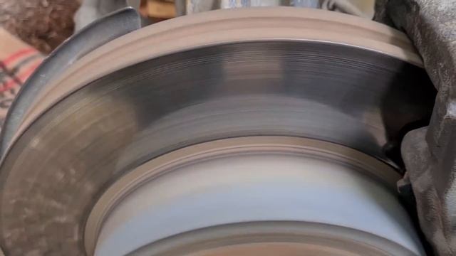Проточка тормозного диска без токарного станка эксперимент
