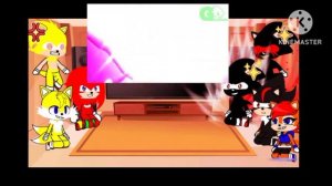 sonic react to sonic exe vs sonic and save his princess tails 5