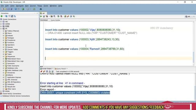 Day 3 - Oracle SQL for Beginners |Oracle SQL Tutorial | Oracle SQL for Beginners | SQL for beginner