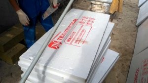 Утепление Пеноплексом . Цоколь.