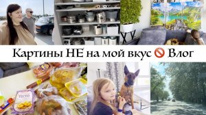 ВНОВЬ испытала это чувство  Покупки продуктов Светофор и Доброцен  Примерила новые картины  Влог