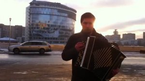 Rammstein - Mein Herz Brennt на баяне