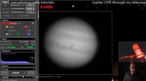 Telescope Time Machine 20.5.12: Imaging planets through clouds, LIVE from South Africa