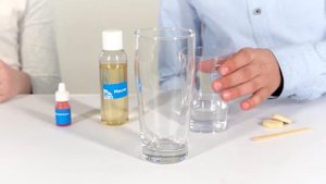 Эксперимент "Лава Лампа". Опыты для детей. Лавовая лампа из масла, воды и шипучки.
