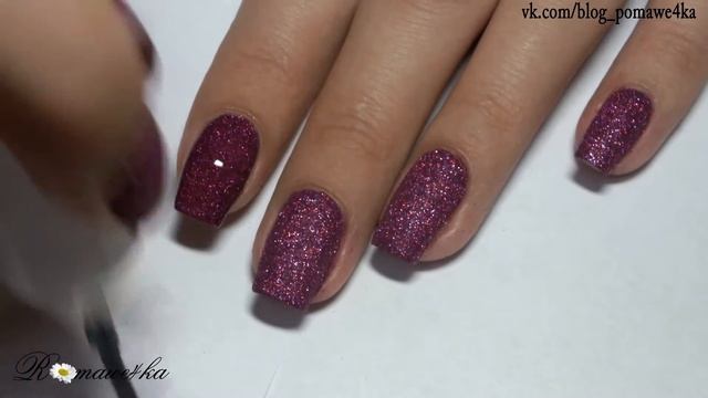 Маникюр гель-лаком. Литьё на ногтях.