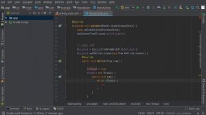 안드로이드 앱 만들기 #15 (Thread & Handler 사용법) - 쉽게 앱 만드는 방법 (현직 개발자 설명) , android studio easy tutorial