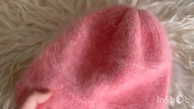 ДВОЙНАЯ ШАПКА ИЗ ПУХА КРОЛИКА СВОИМИ РУКАМИ