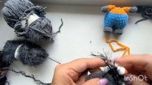 Много игрушек по одной схеме, сегодня вяжем ёжика!!!